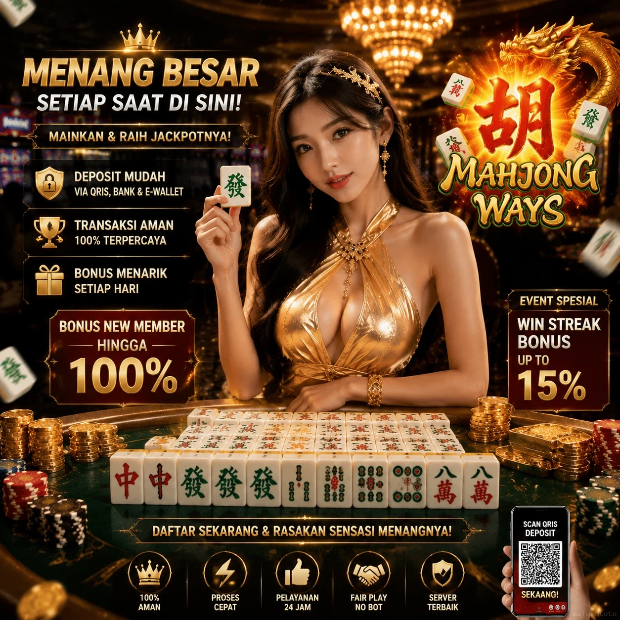 Interface aplikasi setelah instalasi berhasil